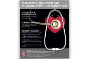 Media Solutions; Graphic Design; University of Wisconsin; School of Medicine and Public Health; UW-Madison; poster; cardiovascular medicine