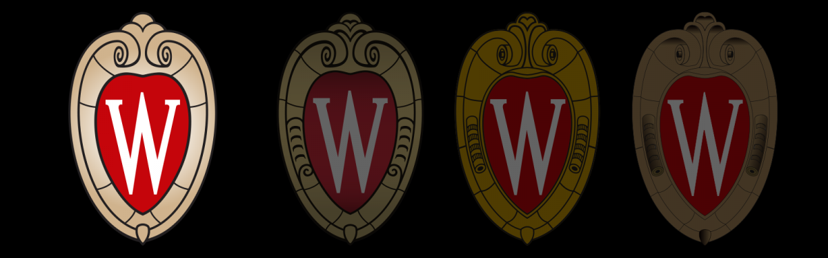 UW-Madison crest (correct one highlighted)